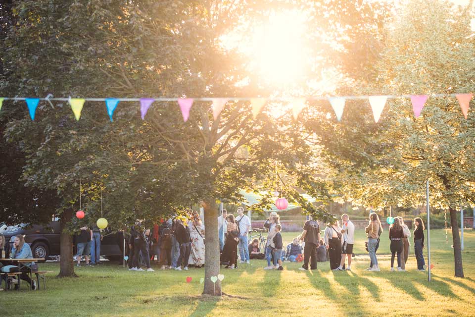 Fest auf dem Campus