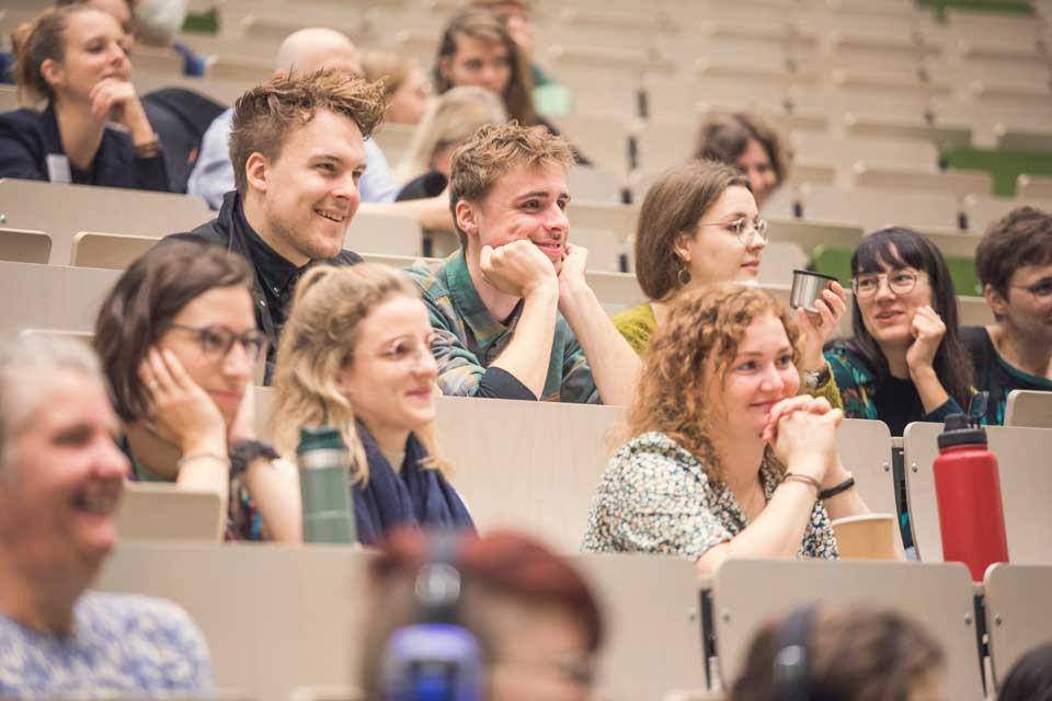 Studieren im Hörsaal