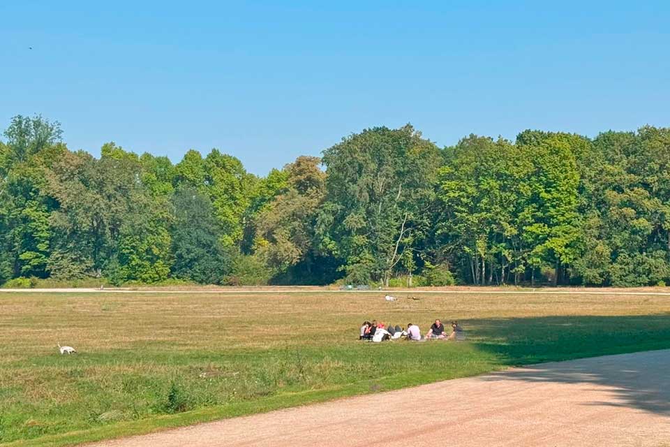 Am Treptower Park Wiese