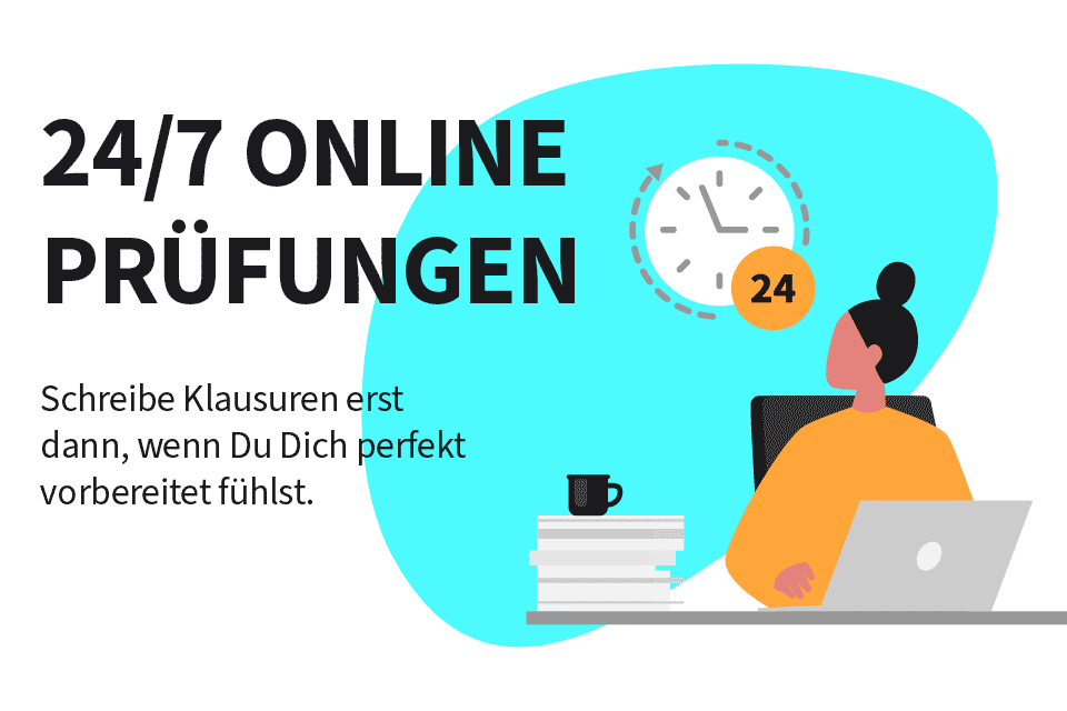 USP der IU: 24/7 Online Prüfung